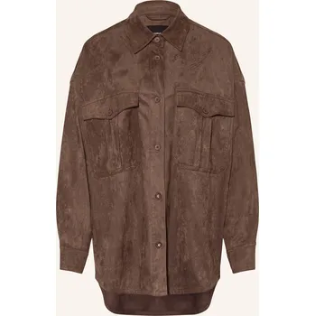 Dámská halenka Elias Rumelis Dámská Košile Ermelina V Koženém Vzhledu,...