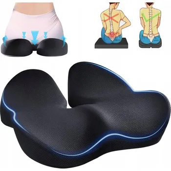 Polštář ERGONOMICKÝ POLŠTÁŘ NA SEDENÍ ORTOPEDICKÝ POLŠTÁŘ NA KOSTRČ