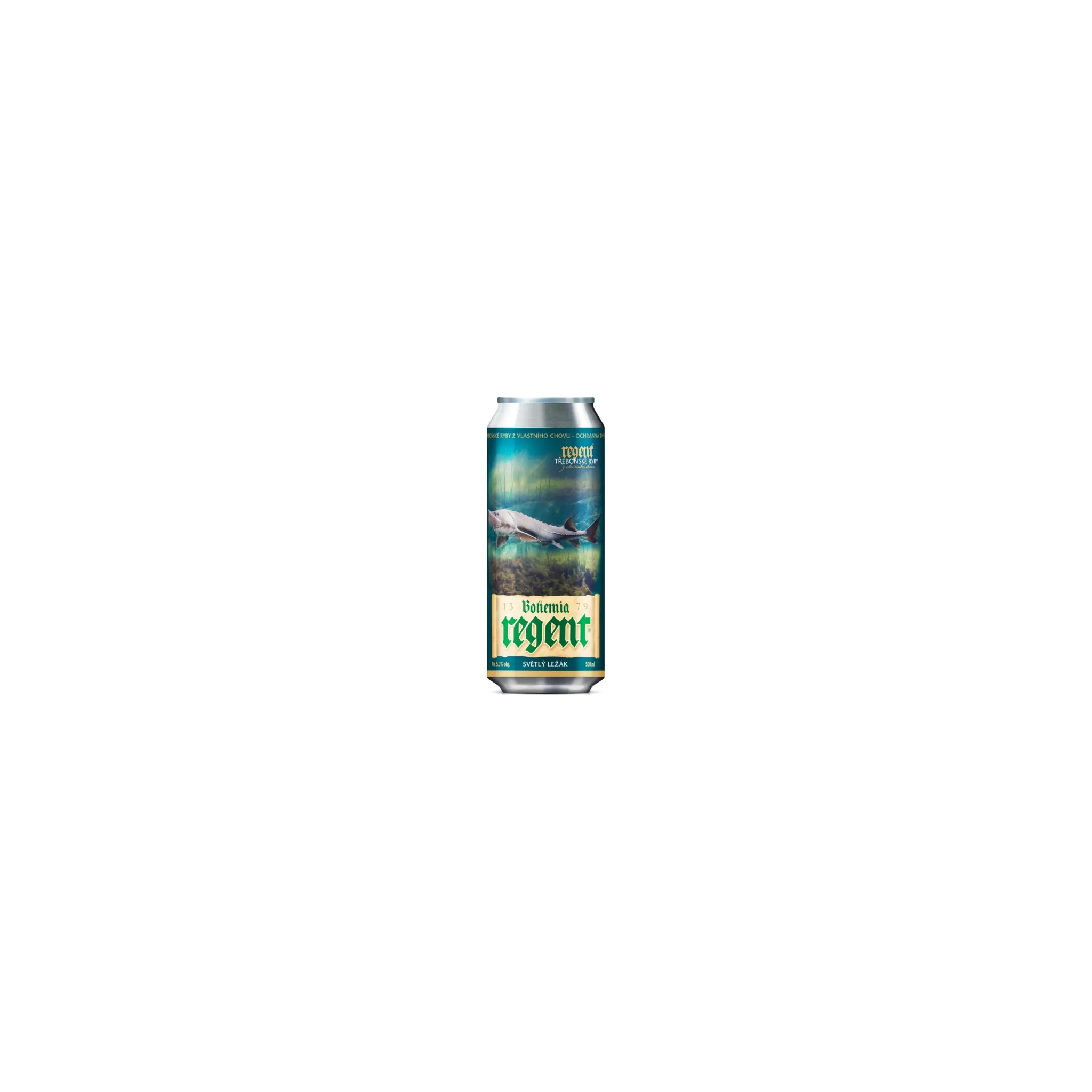 Fotografie 8 - Pivo Pivovar Regent Vodní říše Třeboň mix motivů 12° 6x 0,5 l plech