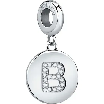 Módní doplněk Ocelový přívěsek písmeno "B" Drops SCZ1155 Morellato