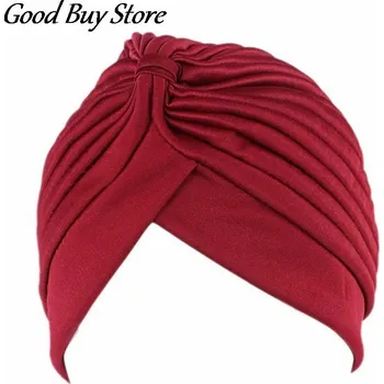 Čepice Stylový dámský turban z bavlny | pokrývka hlavy - PODLE