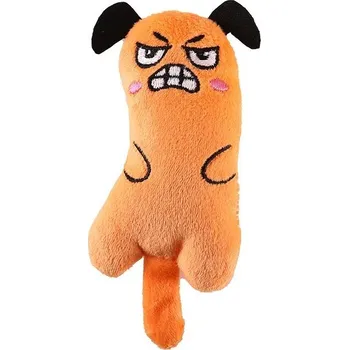 Hračka pro kočku Interaktivní plyšová myš pro kočky | chovatelské potřeby - pomerančový