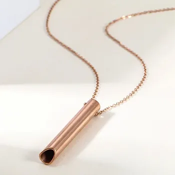 Náhrdelník Harmonizační ocelový náhrdelník s přívěskem | náhrdelník, šperk - YA0784-4