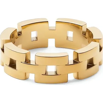 Prsten Stylový pozlacený prsten 3-Link DW0040099 Daniel Wellington / Obvod: 62 mm - 62 mm