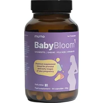 BabyBloom 1 / pro 1. trimestr těhotenství a jeho plánování Mumo - 60 kapslí