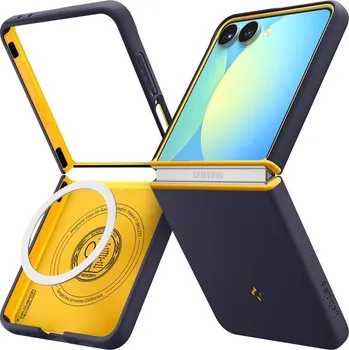 Pouzdro na mobilní telefon Spigen Nano Pop Magsafe pro Samsung Galaxy Z Flip 7 Blueberry Navy