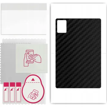 Pouzdro na mobilní telefon Fólie na zadní stranu pro Lenovo Idea Tab Plus 12.1 ZAG70175PL - Carbon Barva