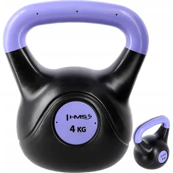 Kettlebell Kompozitní Závaží Činka pro Cvičení Fitness Crossfit 4 kg HMS
