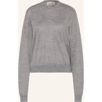 Dámský svetr Jil Sander Dámský Svetr S Kašmírem A Hedvábím, šedá, 38