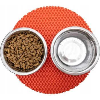 Miska pro psa Podložka pod misku Max-Dywanik červená 1 l