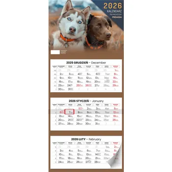 Kalendář Nástěnný kalendář A4 2026