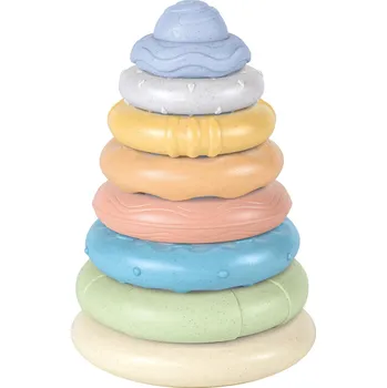 Hračka Wiky Věž kroužky na tyčce 20cm