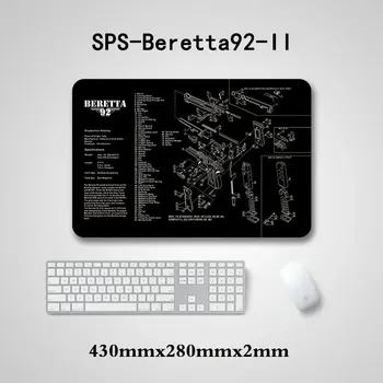 podložka Ochranná servisní podložka | čisticí podložka - Beretta 92-II