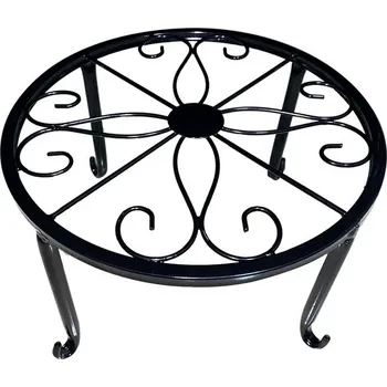 Stojan na květiny Elegantní kovový květinový stojan | držák - B2