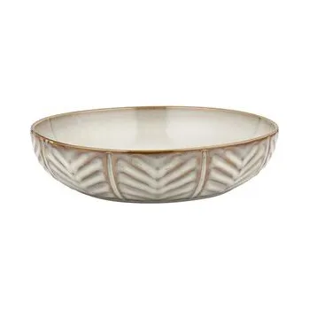 Talíř HLUBOKÝ TALÍŘ LEHTI BEIGE 20CM