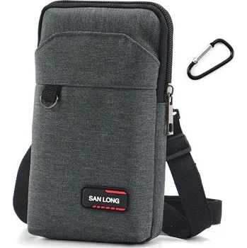 Outdoorové zavazadlo Voděodolná taktická outdoor ledvinka | taška - Tmavě šedý jednoduchý