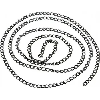 Řetízek Řetízek gunmetal, 2x2,7 mm