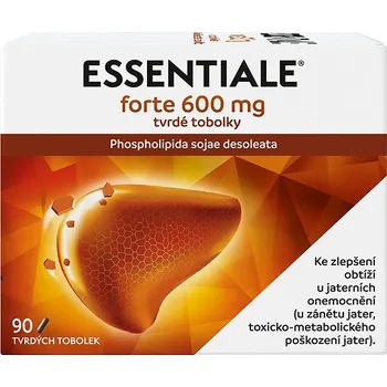 Essentiale Forte 600 mg, 90 cps.