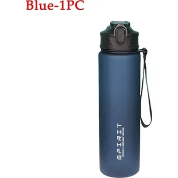Motivační sportovní láhev 750ml | nádobí - 750ml , Blue 1PC