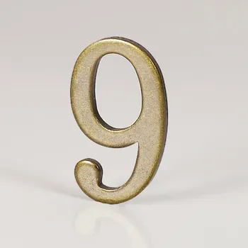 Domovní číslo Elegantní domovní číslo samolepicí | číslo domu - 9