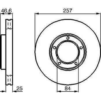 Brzdový kotouč Brzdový kotouč BOSCH 0 986 478 397