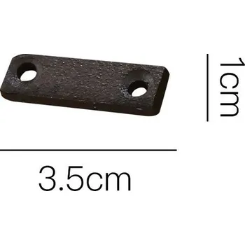 Domovní číslo Kovová písmena a čísla s patinou | domovní cedule, nápis na zeď - jak je znázorněno