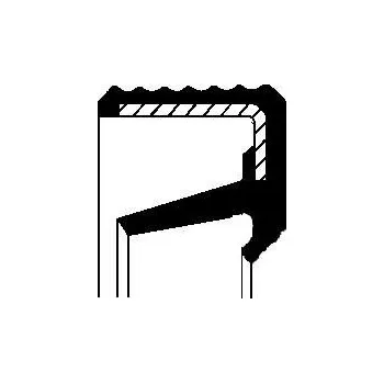 Těsnění motoru Těsnicí kroužek, ložisko spojk.hřídele CORTECO 49412219