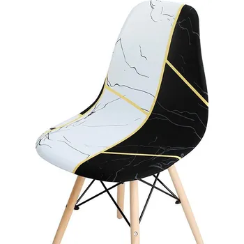 Potah na židli Elastický potah na židli v skandinávském stylu | bytový textil - Tisk-K729