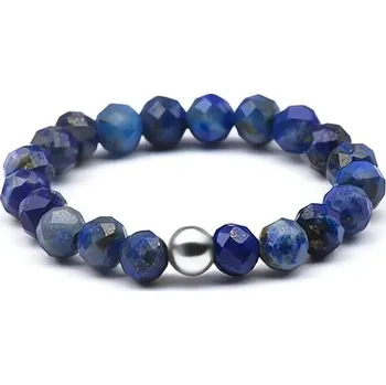 Prsten Korálkový prsten s lazuritem POL-R02 Agato / Obvod: 53 mm - 53 mm