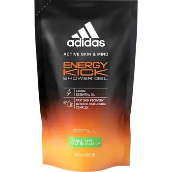 Kosmetika Energy Kick / sprchový gel / náplň Adidas - 400 ml