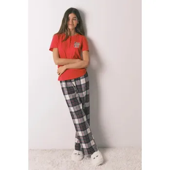 Dámské pyžamo Bavlněná pyžamová souprava women'secret HARRY POTTER 3132259 červená 33X, vel. L