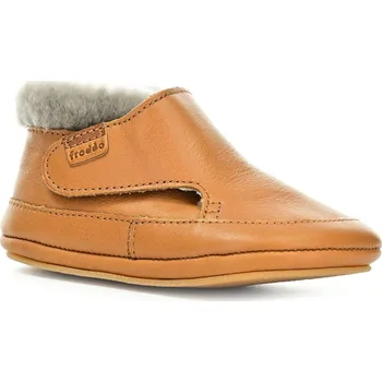 Capáčky Froddo Furry Walkers Cognac G1160003-4 zimní barefoot capáčky Velikost boty (EU): 24, Vnitřní délka boty: 153, Vnitřní šířka boty: 63