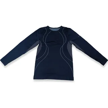 Pánské tričko Hi-Tec Pánské termo triko Gemm BLACK/DK_GREY XL