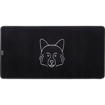 Miska pro psa Textilní podložka pod misku (cestovní) Max-Dywanik černá 1 l