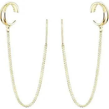 Náušnice Řetízkové záušnice z pozlaceného stříbra E0004291 Moiss