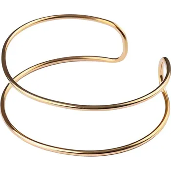 Módní doplněk Pozlacený pevný náramek Arlina EWB250336G Emily Westwood