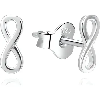 Náušnice Stříbrné náušnice Nekonečno AGUP3498 Agato