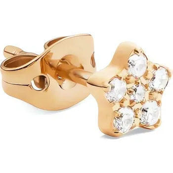 Šperk Pozlacená single náušnice Hvězda s krystaly DW00400864 Daniel Wellington