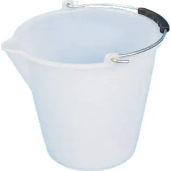 kbelík Kbelík průmyslový se zobáčkem 12 l bílý