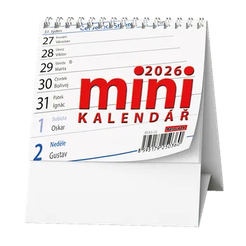 Kalendář Baloušek Stolní MINI BSA3-26 Baloušek 2026
