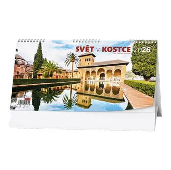 Kalendář Stolní Baloušek Svět v kostce 2026