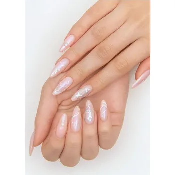 Dámská sukně Sinsay - Nalepovací nehty - sříbrná - 105GR-SLV - 105GR-SLV-ONE