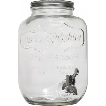 Sklenice CMP KV7169 Zásobník skleněný na nápoje s ventilem, 4 l