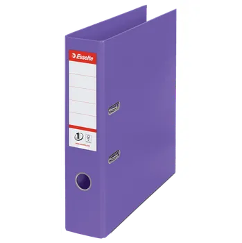 Obal na doklad Pákový pořadač A4 75mm PP Esselte No.1 POWER fialový