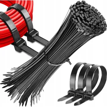 Vrták Stahovací pásky Amio 02151 2,5 x 150 mm černé 100 kusů