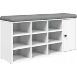 Lavice s botníkem 102 x 32 x 50 cm