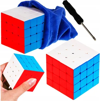 Hlavolam Logická kostka MoYu 4x4x4 + stojánek