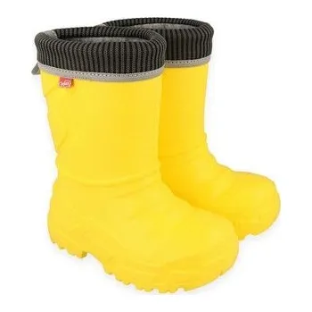 Dívčí holínky 162X302 / 162Y302 - zateplené holínky Befado žluté 162X302_29