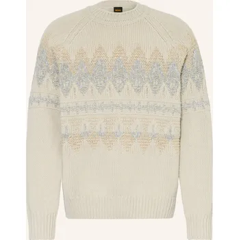 Pánské oblečení Boss Pánský Svetr Karombo, béžová, L