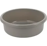 PLASTOVÁ KULATÁ MÍSA 41CM 13,5L SVĚTLE ŠEDÁ -BEN